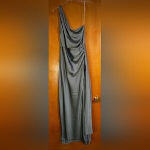 One Shoulder Maxi Dress